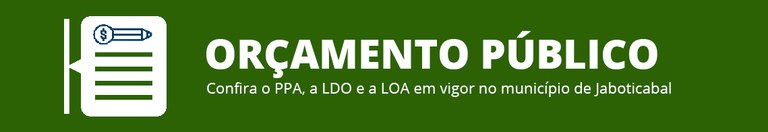 banner Orçamento Público